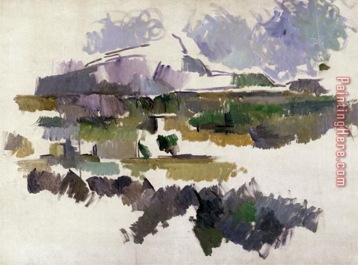 Paul Cezanne Montagne Sainte Victoire 1904 05